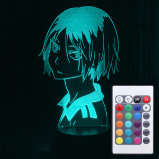 Акриловий світильник-нічник з пультом 16 кольорів Кенма Кодзуме (Kozume Kenma) tty-n000527 - Інтернет-магазин спільних покупок ToGether