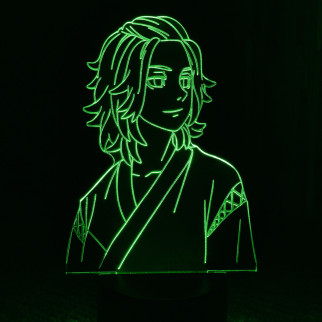 Акриловий світильник-нічник Манджиро Сано (Manjiro Sano) зелений tty-n000544 - Інтернет-магазин спільних покупок ToGether