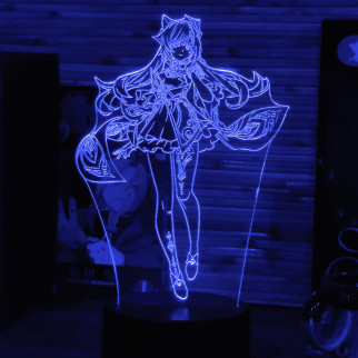 Акриловий світильник-нічник Ке Цін синій tty-n000631 - Інтернет-магазин спільних покупок ToGether