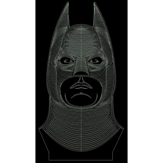 Акриловий світильник-нічник Бетмен білий tty-n000735 - Інтернет-магазин спільних покупок ToGether