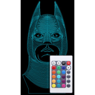 Акриловий світильник-нічник з пультом 16 кольорів Бетмен tty-n000736 - Інтернет-магазин спільних покупок ToGether