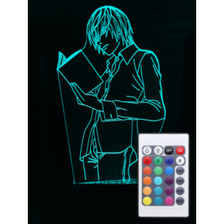 Акриловий світильник-нічник з пультом 16 кольорів Зошит Смерті Лайт 2 tty-n000847 - Інтернет-магазин спільних покупок ToGether