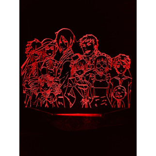Акриловий світильник-нічник Темний Дворецький червоний tty-n000851 - Інтернет-магазин спільних покупок ToGether