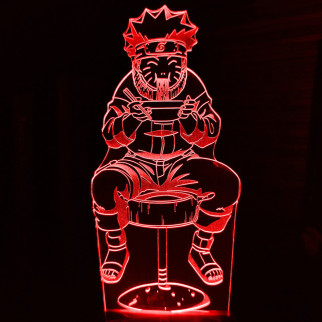Акриловий світильник-нічник Наруто рамен червоний tty-n000858 - Інтернет-магазин спільних покупок ToGether
