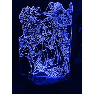 Акриловий світильник-нічник Чуя Накахара синій tty-n000870 - Інтернет-магазин спільних покупок ToGether