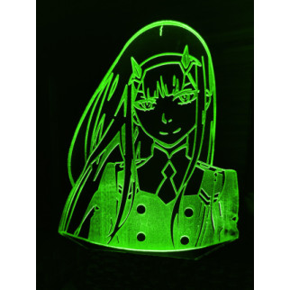 Акриловий світильник-нічник Зеро Ту 4 зелений tty-n000878 - Інтернет-магазин спільних покупок ToGether