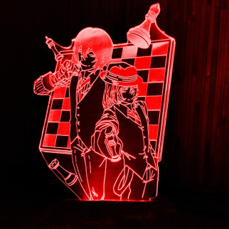 Акриловий світильник-нічник Великий з Бродячих Псів 2 червоний tty-n000956 - Інтернет-магазин спільних покупок ToGether