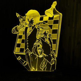Акриловий світильник-нічник Великий з Бродячих Псів 2 жовтий tty-n000957 - Інтернет-магазин спільних покупок ToGether