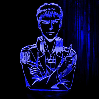 Акриловий світильник-нічник Жан Кірштайн синій tty-n001045 - Інтернет-магазин спільних покупок ToGether