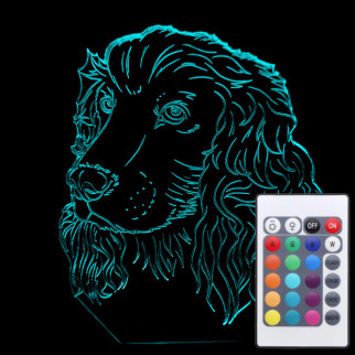 Акриловий світильник-нічник з пультом 16 кольорів Собака 2 tty-n001113 - Інтернет-магазин спільних покупок ToGether