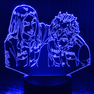 Акриловий світильник-нічник Токійські месники синій tty-n001115 - Інтернет-магазин спільних покупок ToGether