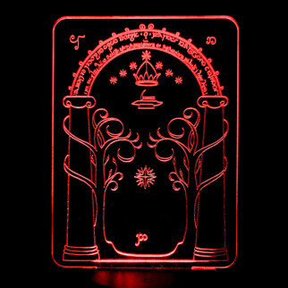 Акриловий світильник-нічник Врата в Морію червоний tty-n001131 - Інтернет-магазин спільних покупок ToGether