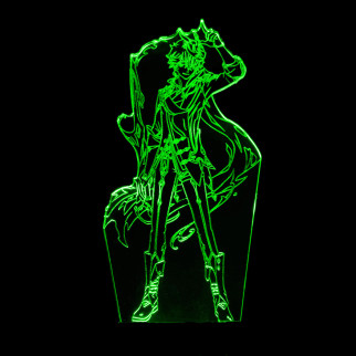 Акриловий світильник-нічник Чайльд Тарталья зелений tty-n001200 - Інтернет-магазин спільних покупок ToGether