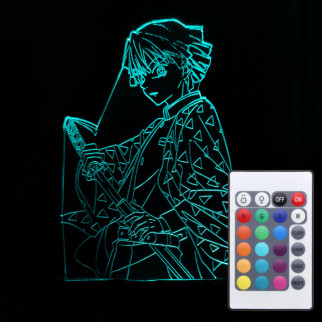 Акриловий світильник-нічник з пультом 16 кольорів Заніцу Агацума tty-n001218 - Інтернет-магазин спільних покупок ToGether