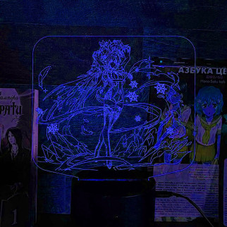 Акриловий світильник-нічник Еола синій tty-n001283 - Інтернет-магазин спільних покупок ToGether