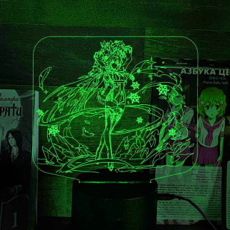 Акриловий світильник-нічник Еола зелений tty-n001284 - Інтернет-магазин спільних покупок ToGether