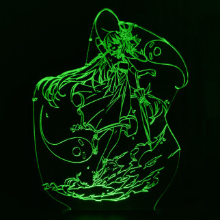 Акриловий світильник-нічник Ху Тао 2 зелений tty-n001291 - Інтернет-магазин спільних покупок ToGether