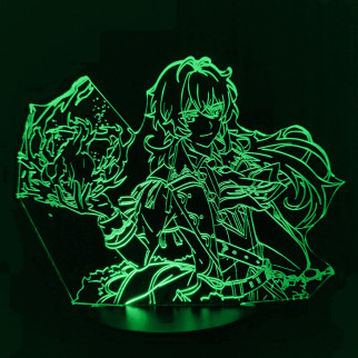 Акриловий світильник-нічник Дилюк 2 зелений tty-n001298 - Інтернет-магазин спільних покупок ToGether