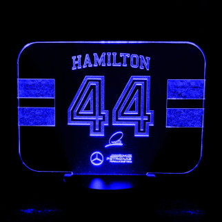 Акриловий світильник-нічник Хемілтон 44 синій tty-n001311 - Інтернет-магазин спільних покупок ToGether