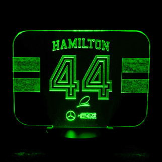 Акриловий світильник-нічник Хемілтон 44 зелений tty-n001312 - Інтернет-магазин спільних покупок ToGether
