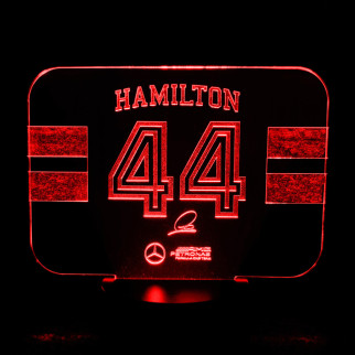 Акриловий світильник-нічник Хемілтон 44 червоний tty-n001313 - Інтернет-магазин спільних покупок ToGether
