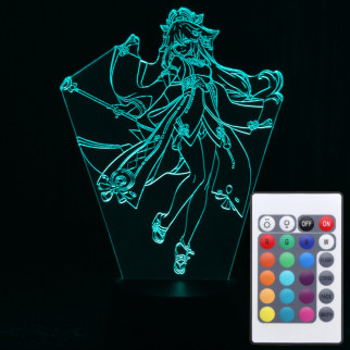 Акриловий світильник-нічник з пультом 16 кольорів Яе Міко tty-n001344 - Інтернет-магазин спільних покупок ToGether