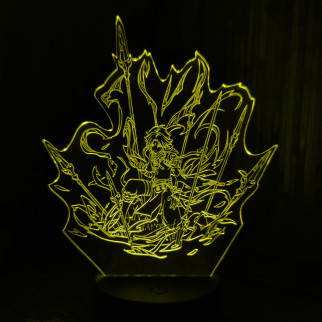 Акриловий світильник-нічник Сяо 2 жовтий tty-n001377 - Інтернет-магазин спільних покупок ToGether