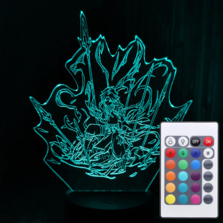 Акриловий світильник-нічник з пультом 16 кольорів Сяо 2 tty-n001379 - Інтернет-магазин спільних покупок ToGether