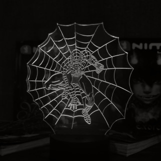 Акриловий світильник-нічник Людина-Павук 3 білий tty-n001399 - Інтернет-магазин спільних покупок ToGether