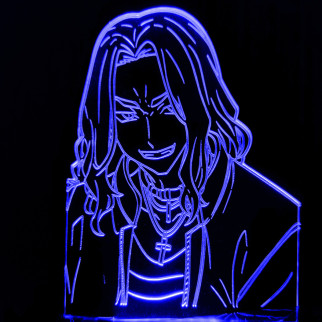 Акриловий світильник-нічник Кейске Баджи синій tty-n001430 - Інтернет-магазин спільних покупок ToGether