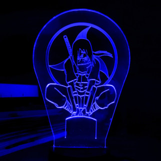 Акриловий світильник-нічник Учіха Ітачі 4 синій tty-n001437 - Інтернет-магазин спільних покупок ToGether