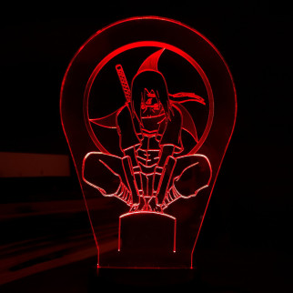 Акриловий світильник-нічник Ітачі Учіха 4 червоний tty-n001439 - Інтернет-магазин спільних покупок ToGether