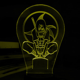 Акриловий світильник-нічник Ітачі Учіха 4 жовтий tty-n001440 - Інтернет-магазин спільних покупок ToGether