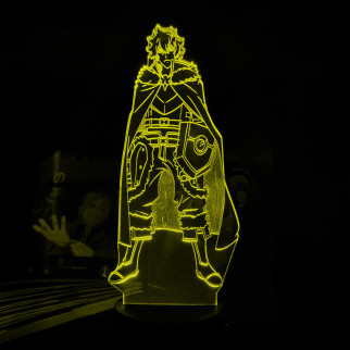 Акриловий світильник-нічник Наофумі Иватани жовтий tty-n001461 - Інтернет-магазин спільних покупок ToGether