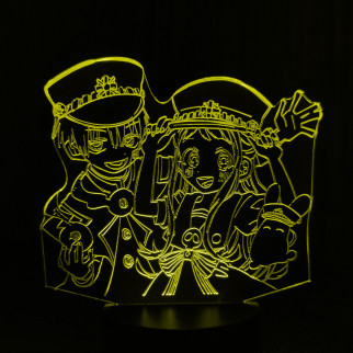 Акриловий світильник-нічник Ханако Кун 2 жовтий tty-n001496 - Інтернет-магазин спільних покупок ToGether