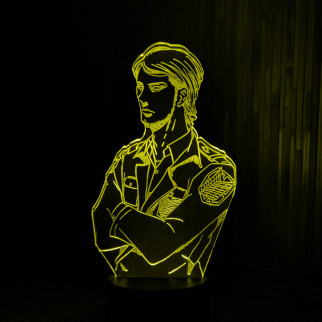 Акриловий світильник-нічник Жан Кирштайн 2 жовтий tty-n001524 - Інтернет-магазин спільних покупок ToGether