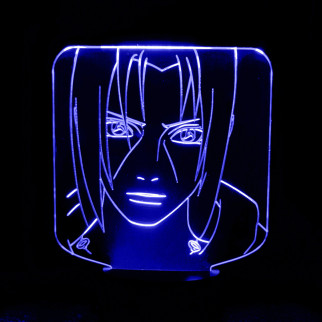 Акриловий світильник-нічник Учіха Ітачі 5 синій tty-n001605 - Інтернет-магазин спільних покупок ToGether
