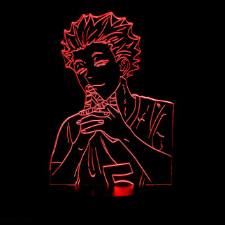 Акриловий світильник-нічник Тендо Сатори червоний tty-n001635 - Інтернет-магазин спільних покупок ToGether