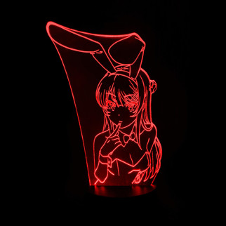 Акриловий світильник-нічник Маї Сакурадити червоний tty-n001670 - Інтернет-магазин спільних покупок ToGether