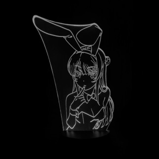Акриловий світильник-нічник Маї Сакураді білий tty-n001672 - Інтернет-магазин спільних покупок ToGether