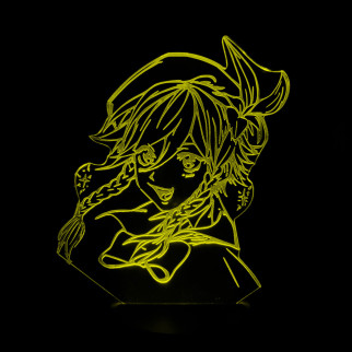 Акриловий світильник-нічник Венті 2 жовтий tty-n001685 - Інтернет-магазин спільних покупок ToGether