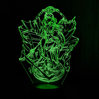 Акриловий світильник-нічник Сьогун Райден Баал 2 зелений tty-n001690 - Інтернет-магазин спільних покупок ToGether