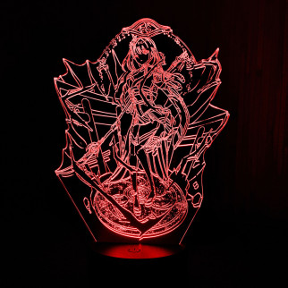 Акриловий світильник-нічник Сьогун Райден Баал 2 червоний tty-n001691 - Інтернет-магазин спільних покупок ToGether