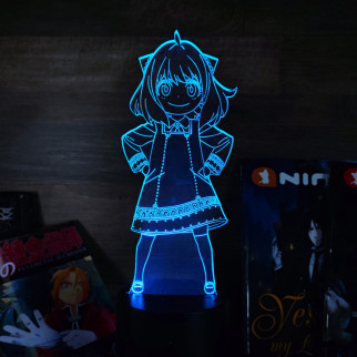 Акриловий світильник-нічник Anya SPY x FAMILY синій tty-n001752 - Інтернет-магазин спільних покупок ToGether