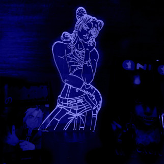 Акриловий світильник-нічник Кудзе Джолін 2 синій tty-n001794 - Інтернет-магазин спільних покупок ToGether