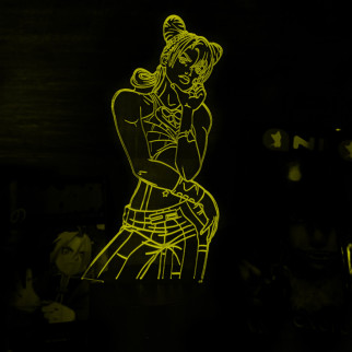 Акриловий світильник-нічник Кудзе Джолін 2 жовтий tty-n001797 - Інтернет-магазин спільних покупок ToGether