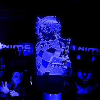 Акриловий світильник-нічник Камадо Танджіро синій tty-n001801 - Інтернет-магазин спільних покупок ToGether