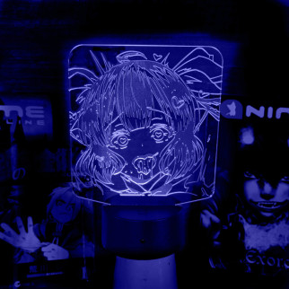 Акриловий світильник-нічник Ахеґао синій tty-n001808 - Інтернет-магазин спільних покупок ToGether