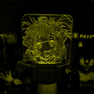 Акриловий світильник-нічник Ахеґао жовтий tty-n001811 - Інтернет-магазин спільних покупок ToGether