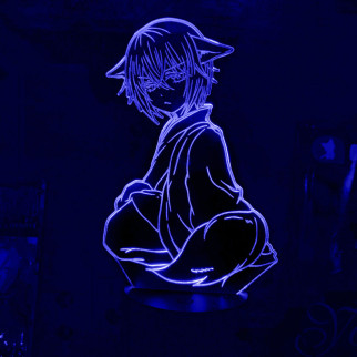 Акриловий світильник-нічник Томое 2 синій tty-n001843 - Інтернет-магазин спільних покупок ToGether